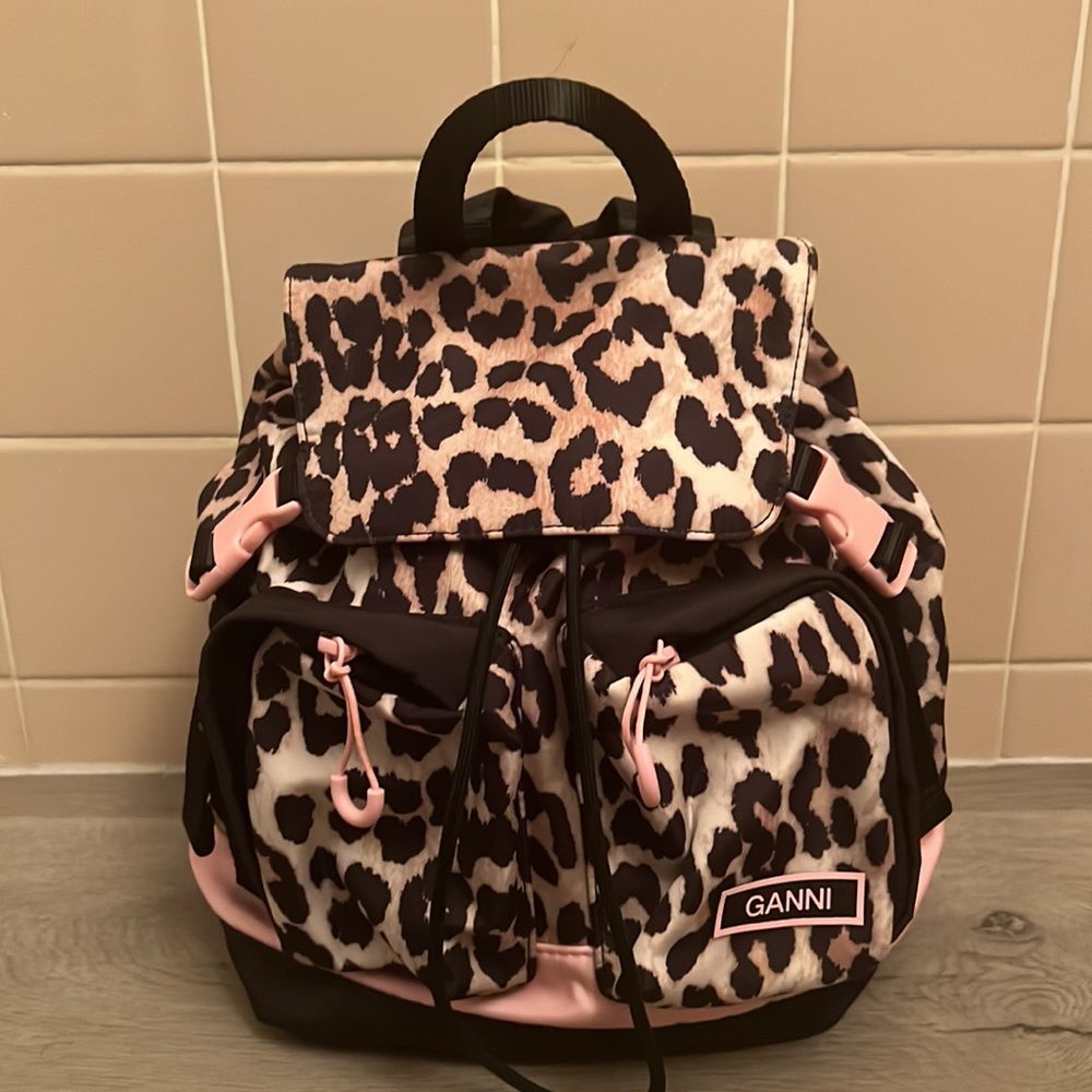 BNWT Ganni Nylon Mini Backpack - Picture 3 of 7